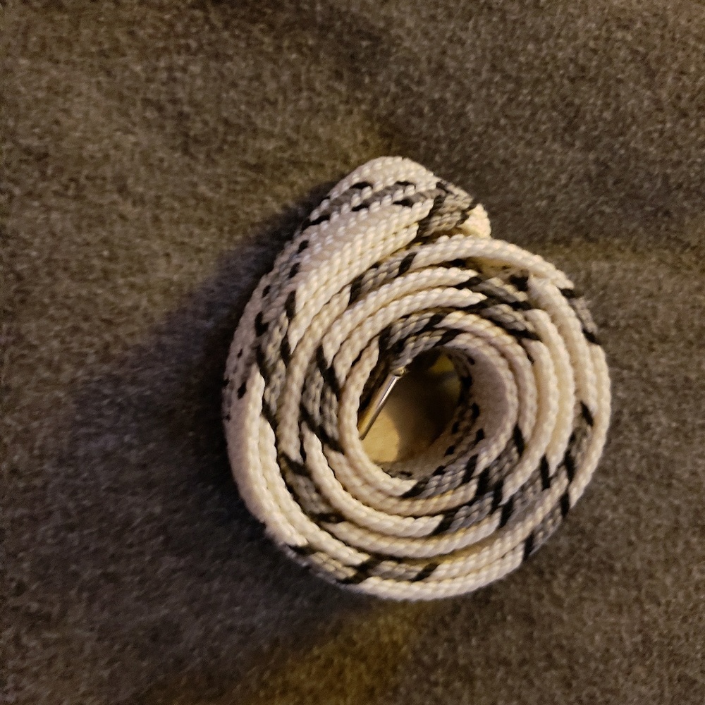 Western hand weaved mens belts